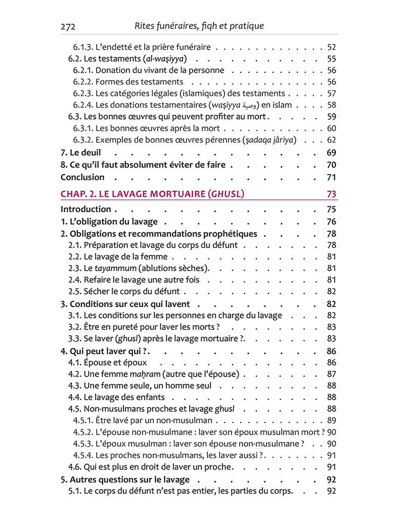 Les rites funéraires islamiques