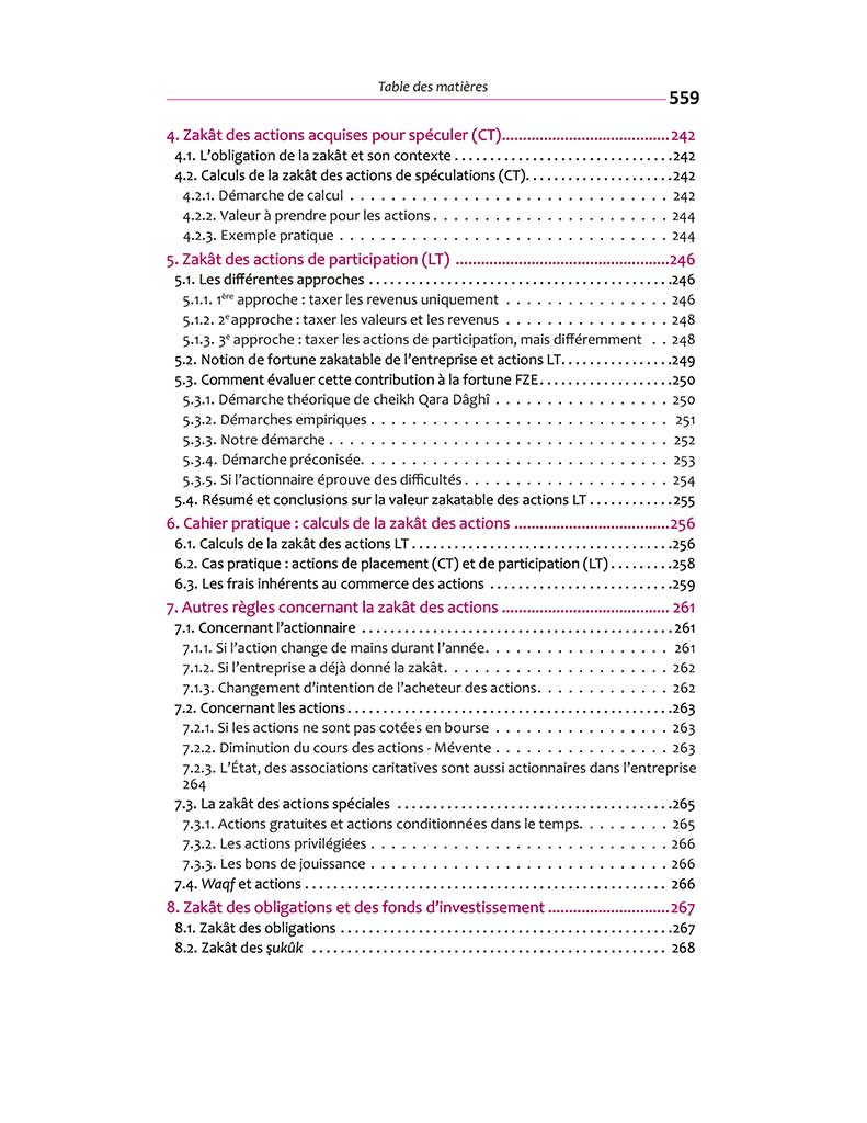 Le livre de la Zakât, fiqh et pratique