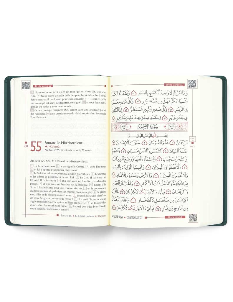 Noble Coran Bilingue<br/> Grand Format avec codes QR – Image 5